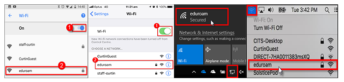 multiple device's wireless settings