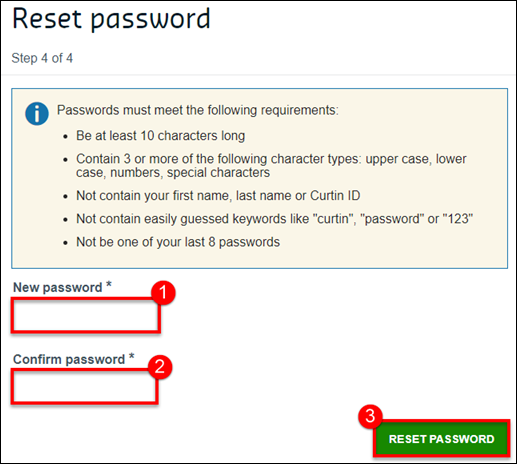 Set New Password